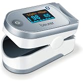 Beurer PO 60 Bluetooth nabız oksimetresi, kan i&ccedil;inde arteriel oksijen doygunluğunu belirleme