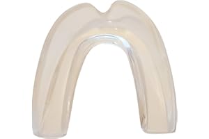 BRITX 2 Pack Night Sleep Well Gel Gum Shield Dental Clear Gel Mouth Guard Night Teeth Grinding Snoring Mouth Guard - 2pcs/Pack (Clear)