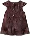 NAME IT Baby Girls Crew Neck Short Sleeve Dress -  Multicoloured - 6-9 Months