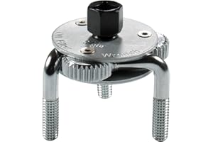 ALKAN Clé de filtre à huile, outil de vidange d'huile, clé de service à huile, araignée de filtre à huile ou griffe de filtre à huile Ø 70-120 mm