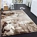 Produktbild PHC Teppich Modern Designer Teppich Leinwand Optik Meliert Braun Beige Creme Meliert, Grösse:200x290 cm