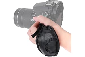 HIOIP Correa de Muñeca, Camera Cage Correa de Mano con Diseño Rápido Ajustable y Desmontable Agarre Seguro, Correa para Cámara Compatible con Canon EOS, Panasonic Lumix, Nikon, Sony, Olympus, Fuji, etc.