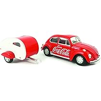 Motorcity 1:43 Volkswagen VW Samba Bus avec remorque Coca Cola 467433