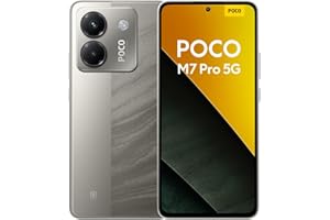 XIAOMI Smartphone POCO M7 Pro 5G, 12+512Go, Argent, Appareil Photo Sony 50MP avec OIS, Batterie 5110mAh, Chargeur Turbo 45W, écran AMOLED 120Hz (Aucun Adaptateur Secteur Inclus)