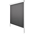 Tenda A Rullo Oscurante SolReflect K24 Con Guide - Isolante Termico, Bianco 60x175cm, Montaggio Senza Fori - Foto 3