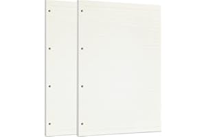 Zelten Loose Leaf Punched Paper Refills Paper for 6 Hole Binder Personal Organizer Diary Notebook Refillable Planner (Lined,A4/4 Hole)