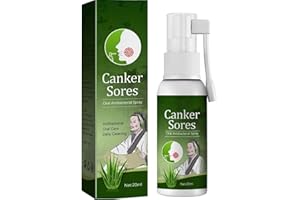 GNAUMORE Ulcer Breath Sprays,Oral Ulcer Sprays,Antiviral Mouth Spray,Canker Relief Spray,Breath Spray for Bad Breath,Herbal Mouth Spray,Mouth Ulcer Sprays 20ML