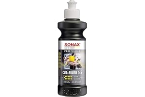 SONAX PROFILINE Cut+finish (250 ml) polish de finition pour un polissage brillant sans hologramme | Réf: 02251410