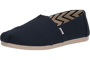 TOMS Recycled Cotton Alpargata, Mocasín Plano Mujer