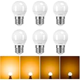 Linkind Golf P45 E27 Dimmable Lamp, LED Bulb 5W Equivalent to 40W, 2700K Warm White, 470lm, Pack of 6
