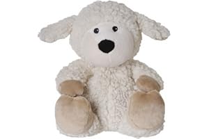 Warmies® Poduszka rozgrzewająca/maskotka "Schaf Locke Sherpa" wyjmowana proso zioła wypełnienie 35 cm 700 g