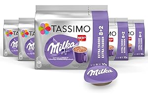 ‎TASSIMO Tassimo Kapseln Milka Kakao, 5 x 10 Pads, 50 Kakaokapseln