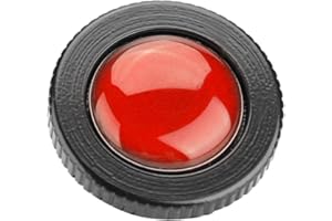 Mugast Mini Quick Release Plate, Aluminium Alloy Round Quick Release Plate with Standard 1/4inch Screw for Manfrotto Compact Action (Red)