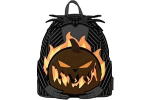 Loungefly Nightmare Before Christmas Jack dynia głowa podwójny pasek torba na ramię, multi