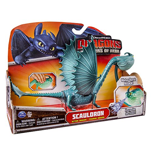 DreamWorks Dragons Defenders of Berk - Action Dragon Figure - Scauldron