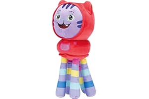 Schmidt Spiele 42789 Gabbys Dollhouse-Peluche de Hierba gatera de DJ (28 cm)