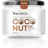 TheLifeCo Organik, Soğuk Sıkım Hindistan Cevizi Yağı 200 ml