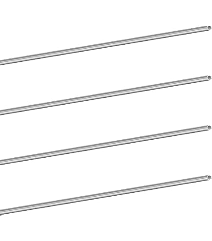 Tube Capillaire Acier Inoxydable 304 - Ø9 Mm, épaisseur 0,6 Mm, Longueur 250 Mm - Pour Industrie - 9