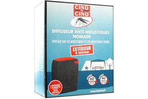 Cinq sur Cinq Diffuseur Anti-Moustiques Nomade
