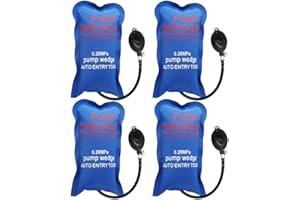 WANYIG 4 PiezasAir Wedge Pump Wedge Cuña del Aire Hinchable Barra de Palanca Universal Shim Inflable (Rectángulo Pequeño)