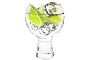 Ginsanity Alternato Coupe de Verres Gin & Tonic Ballon Cocktail/Lunettes dans Une Boîte Cadeau [540ml]