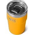 YETI Rambler 16 oz Stackable Tumbler, Vacuum Insulated, Stainless Steel with MagSlider Lid, Beekeeper