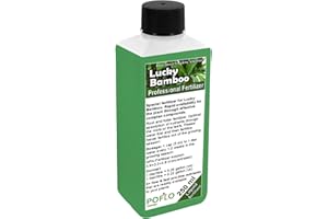 POFLO Engrais Lucky Bamboo Lucky Bamboo, ligne professionnelle d'engrais complet HIGH-TECH NPK spécial pour la fertilisation du bambou Dracaena sanderiana (250ml)