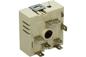 EGO Energieregler rechtssteigend mit Pilotkontakt Bauserie 50.57021.010, Leistung: 230V / 13 A