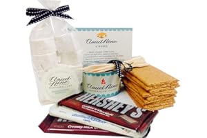 CLOUD NINE MARSHMALLOWS Luxury Marshmallow S'mores Kit - with award-winning marshmallows and mallow toaster
