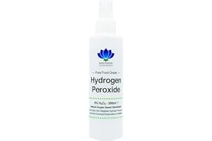 INNOVATIVE NATUROPATHICS Peroxyde d'hydrogène de qualité alimentaire 6% - Flacon pulvérisateur de 200 ml