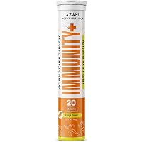 Azani Active Nutrition Immunity Booster with Natural Vitamin C Amla Extract 1000mg, Rare Rose Hips Extract & Natural…