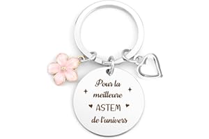 QWZIFY Cadeau Atsem Cadeau Maitresse D'école Fin D'année Porte Clé Atsem Idee Cadeau Atsem Maternelle Cadeau Atsem D'école Fin D'année Cadeaux Maitresse D'école Cadeau Merci Atsem Maitresse Cadeau Pour Atsem