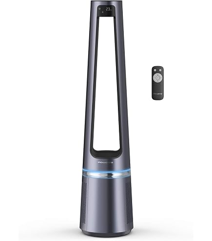 Rowenta PU6080 Intense Pure Air Connect Xl, Purificatore D'Aria, 4 Livelli di Filtraggio, Filtra Fino al 100% di Allergeni e Particelle Sottili, Connesso All'App, Purifica in 5 Minuti, Silenzioso