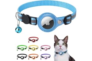 MIRUMIRU Bubble Cat Collare Bubble Cat per Airtag, accessorio compatibile Apple Airtag, sicurezza anti-strangolamento per gatti e cuccioli, GPS non incluso. (blu)
