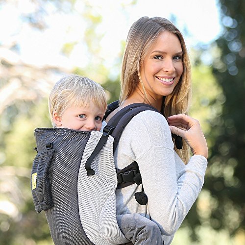 LILLEbaby 5-1 CarryOn Toddler Carrier - Air - Grey/Silver