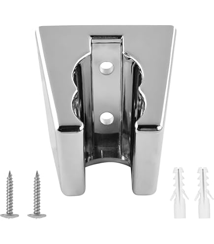 Supporto Per Doccetta Da Parete In Lega Di Zinco - Universale, Argento, Facile Installazione - Foto 5