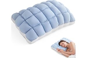 3 x fluffig marshmallow kylkudde för personer som är varma medan de sover, ventilerande strukturellt isskydd, mikrofiber i du