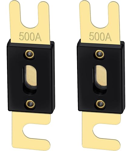 Anl Fusible 500A 32V Fusibles Anl-500A Voiture À Plats 500 Ampère 32Vdc