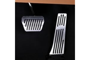 Jaronx Compatible with BMW Pedal Covers, No Drill Pedal Anti-Slip Gas and Break Pedal Cover (1' F20/2' F22/3' F30 G20/4' F32/5' G30/6' F12 G32/7' G11 G12/X3 G01/X4 G02/X5 F15 G05/X6 F16 G06/X7 G07)