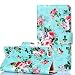 Produktbild ISENPENK Neu Design für Apple iPhone 6/6S Hülle,Painted Drei Generationen Serie 3-in1 Bunt Leder hülle,Leder PU Lederhülle Muster Pattern Flip Hülle Case Bookstyle Cover Schale Standfunktion Etui Schutzhülle Tasche Credit Card Slots Wallet Case Leder Tasche Schutzhülle[Pattern11,Eiffelturm,Giraffe]