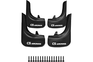 Axenture Car Mud Flaps Kit For Citroen C5 Aircross Front Rear Rubber Splash Guards Tire Mudflaps Protector Accessories Wheel Well Guards 4 PCS