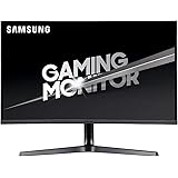 Samsung Monitor C32JG52 Monitor da Gaming Curvo da 32'', pannello VA, WQHD, 2560x1440, 1800R, 4 ms, 144 Hz, 2 HDMI, 1…