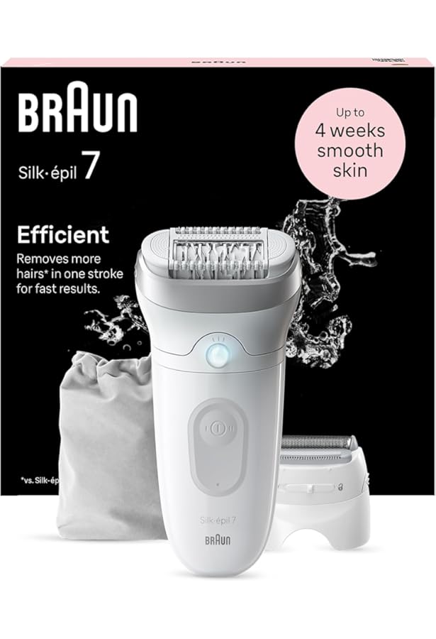 Braun Silk-Pil 9 9-579 Wet and Dry Cordless Electric Hair Removal