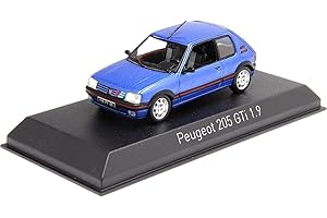 Norev Peugeot 205 GTI 1.9 1992 Miami Blue 1:43