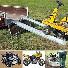 ProBache – LOT DE 2 RAMPES DE CHARGEMENT EN ACIER GALVANISE
