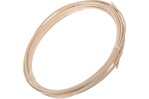 EXCEART 1 Roll Reed Spline Durable Wicker Repair Kit DIY Craft Rattan Cane Webbing Basket Furniture Wicker Weaving Material