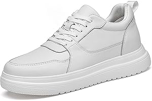 DASONGFF Scarpe da uomo con tacco da 6 cm/4 cm/8 cm/10 cm Scarpe elevatrici ad altezza invisibile, scarpe da passeggio da tennis, sport, golf, antistatico, leggero, traspirante