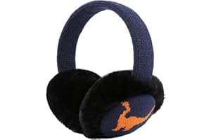 SEYUFN Paraorecchie per ragazze, scaldabagni morbidi in peluche per bambini, copriorecchie regolabili, graziosi paraorecchie per esterni