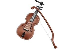 JANURIUM Jouet de Violon - Petit Instrument de Musique Poli - Ornement pour Musiciens