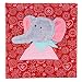 Produktbild Goldbuch Babyalbum, Ele Bele, 30 x 31 cm, 60 weiße Blankoseiten mit 4 illustrierten Seiten und Pergamin-Trennblättern, Leinen mit Applikation, Pink, 15593